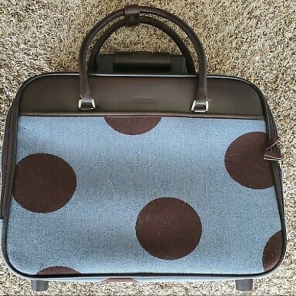 Hartmann Luxe Polka Dot Rolling Carry-On ✈️